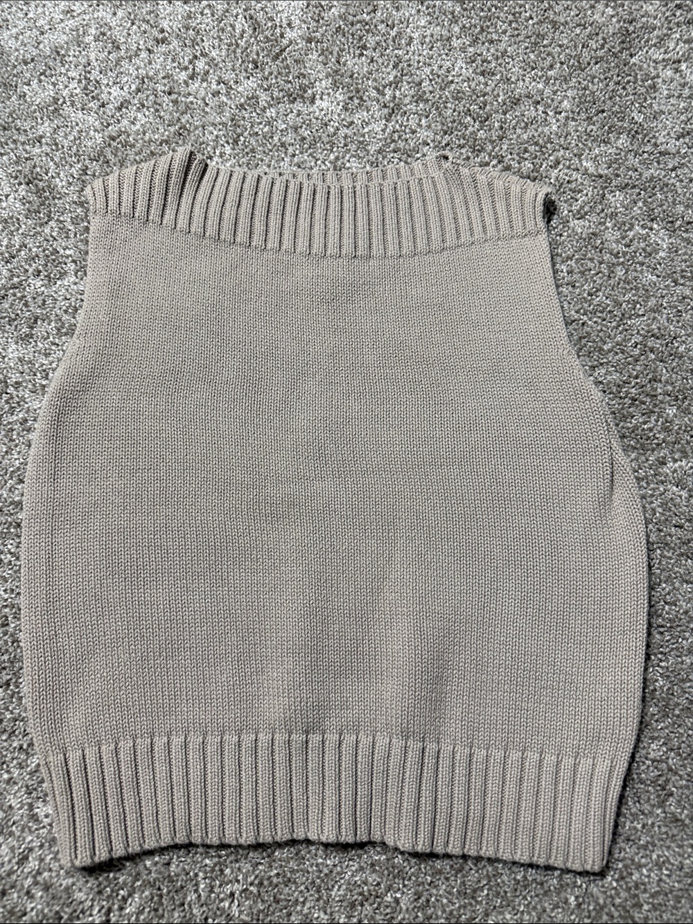 St. John's Bay Boatneck Knit Sweater in Taupe